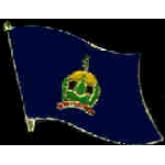VERMONT PIN STATE FLAG PIN
